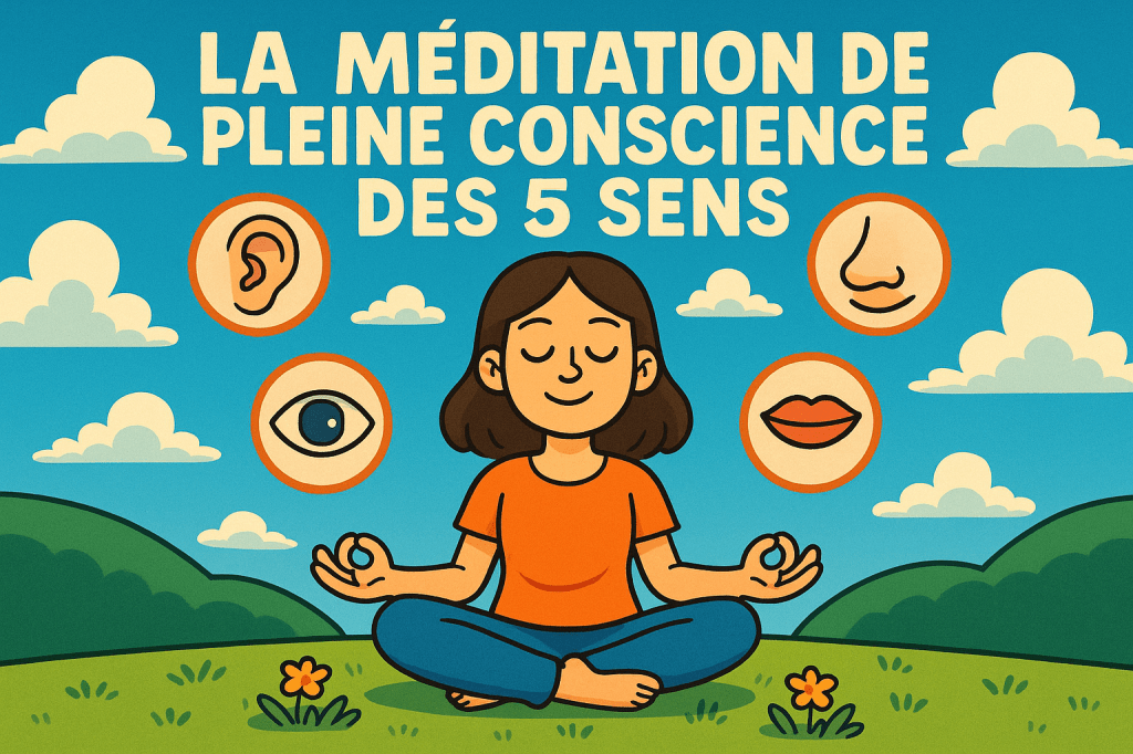 Méditation de pleine conscience : un exercice avec les 5&nbsp;sens