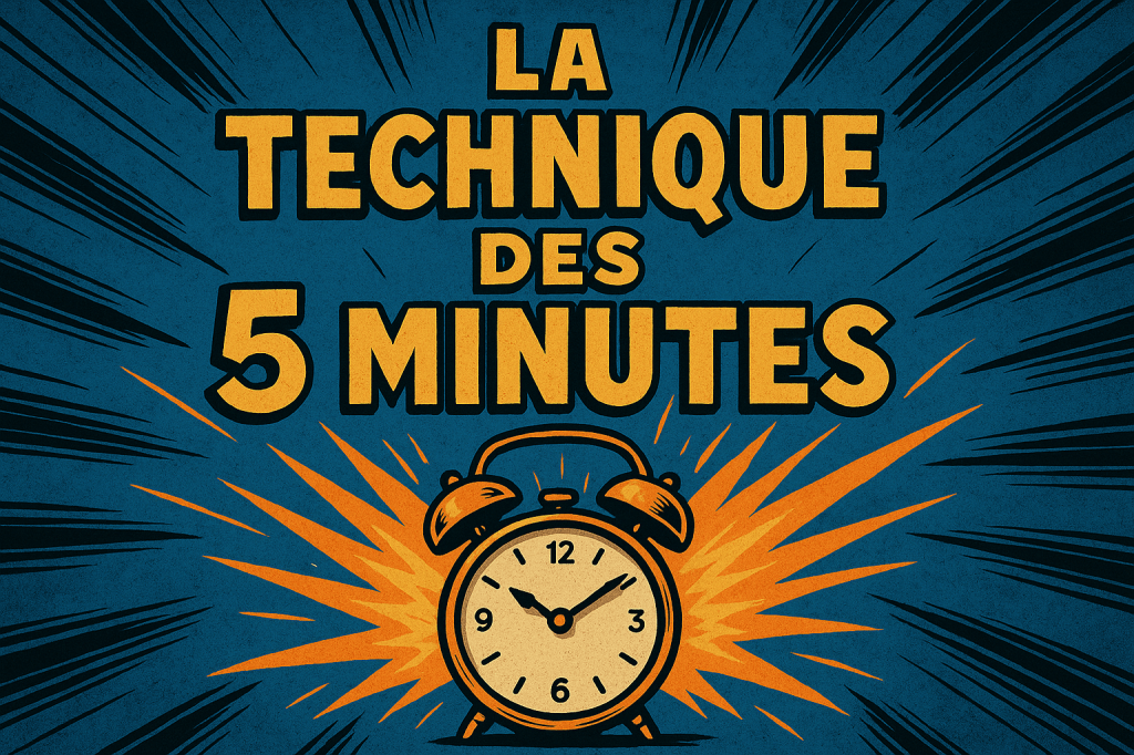 La technique des 5 minutes : la méthode anti-procrastination la plus&nbsp;simple